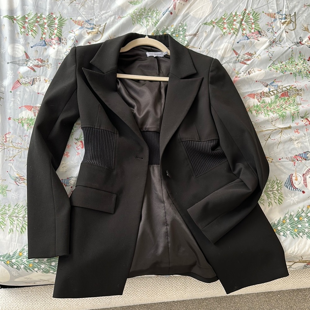 Good American fitted Blazer - black - size 1